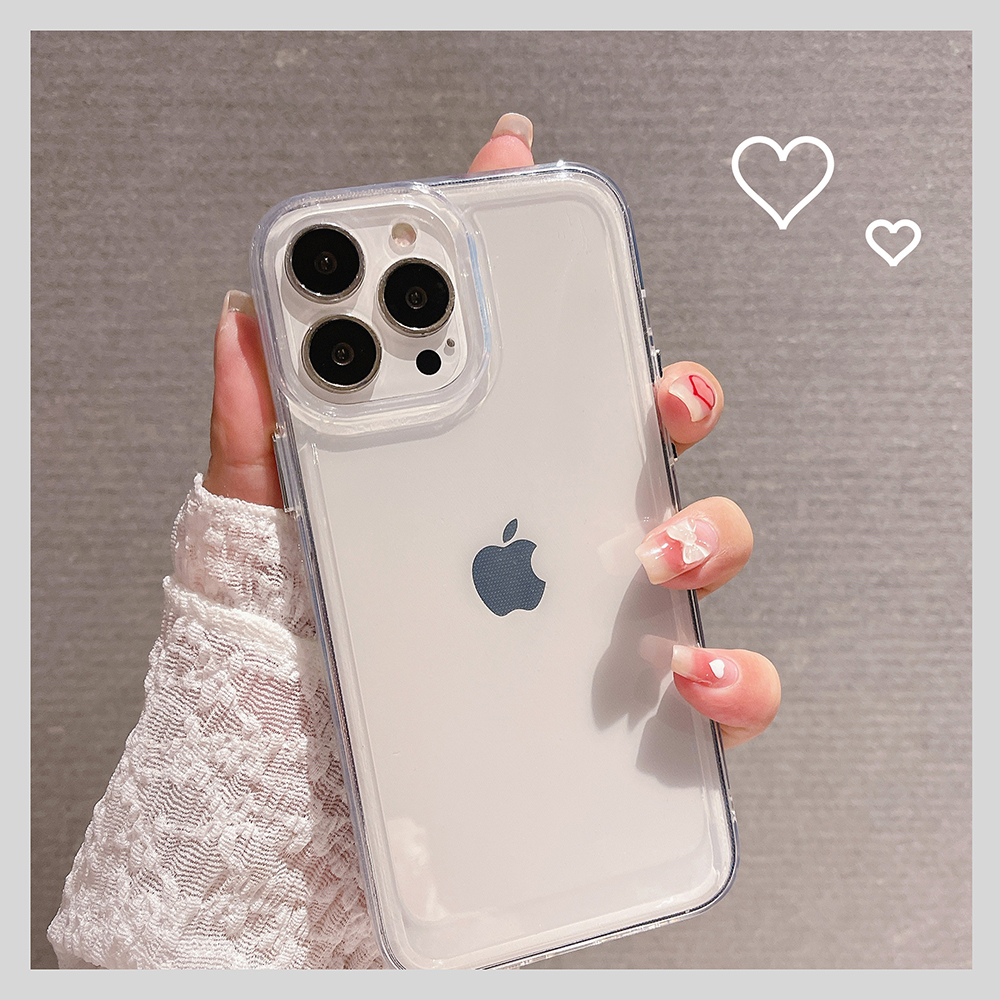 Coque IPhone 16 Pro Max à 13 - Silicone Transparent Antichoc, Charge Sans Fil Qi