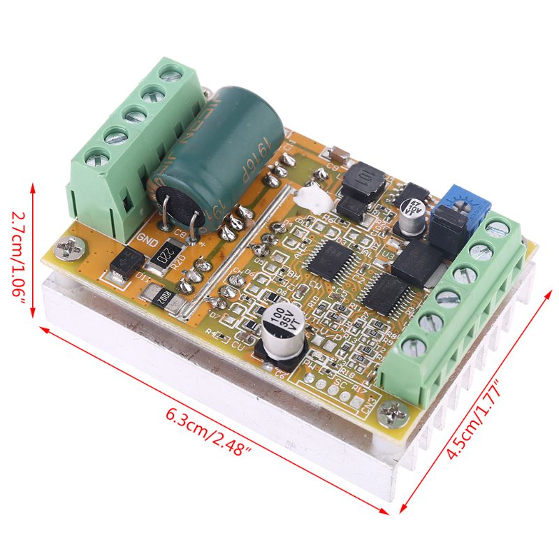 350W 5-36V Brushless Controller BLDC Wide Voltage High Power Three-phase