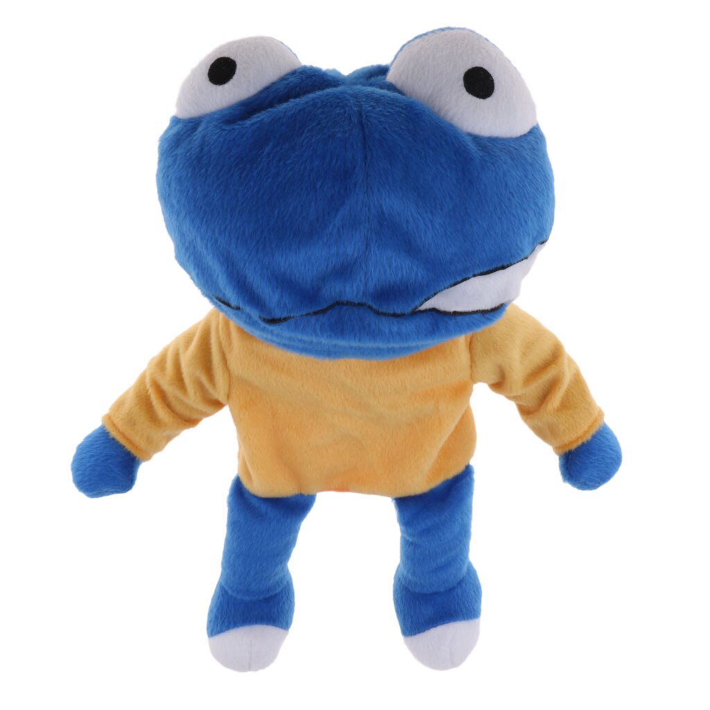 Novelty Yellow Frog Golf Driver Woods Headcover Plush No.1 Head Cover Universal Golf Fairway Wood Head Covers Golf Accessories