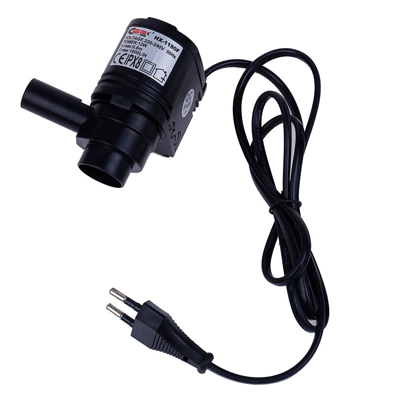 12W Aquarium Filter Air Increase Submersible Water Internal Filter Pump For Aquarium Fish Tank