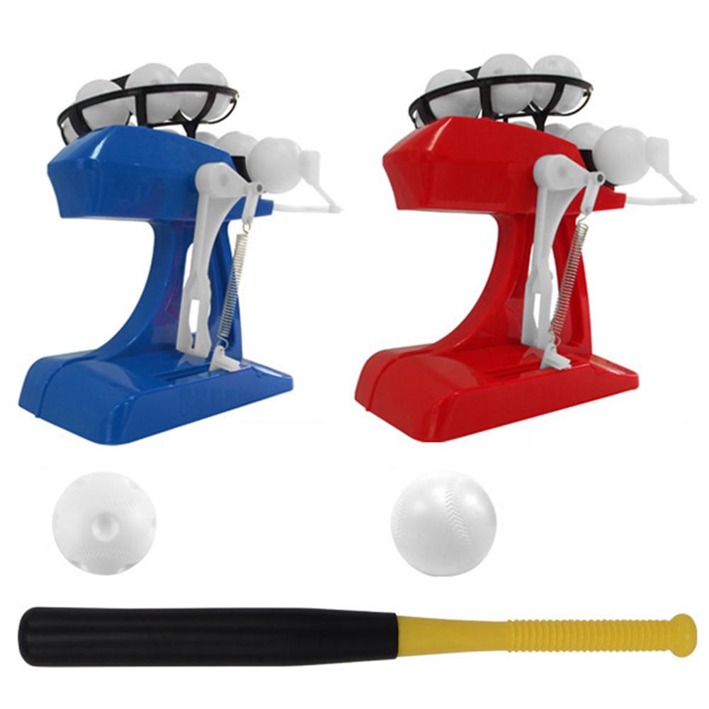 Electric Mini Child Baseball Machine Automatic Height Adjustable Ball Practice Serve Machine Paternity Interactive Toys For Kids