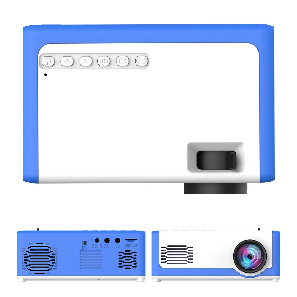 M1 Mini Led Projector 1080P High Definition Pocket Home Theater Media Player 100-240V