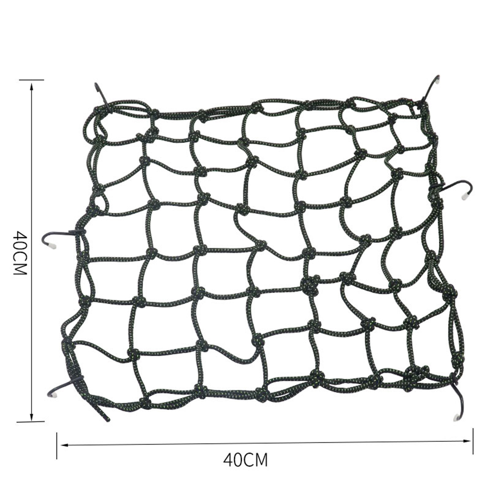 Large Capacity Motorcycle Helmet Mesh Net Motorcycle Cargo Net Protective Gears Luggage Hooks Motorcycle Accessories Organizer