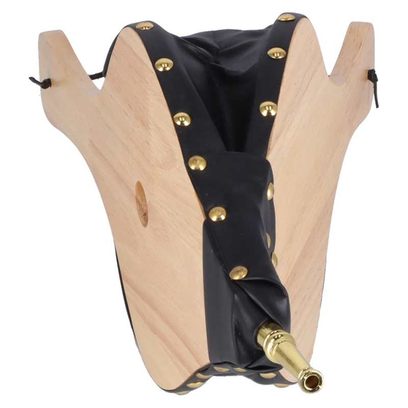 Fireplace Wooden Blower Portable Wood Safe Easy To Use Fireplace Bellows for Grill Chimney