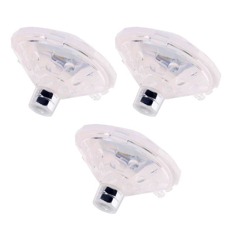 1-4Pcs Floating Underwater Light RGB Submersible Light LED Disco Party Glow Show Swimming Pool Tub Spa Lamp Baby Bath Light: 3pcs