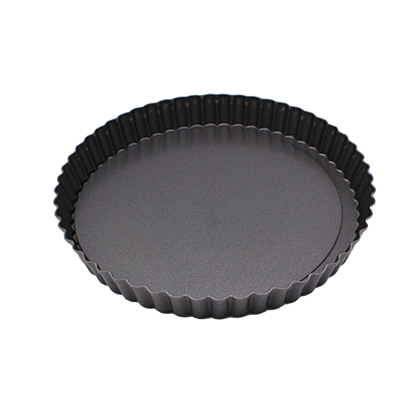 Non-stick Round Loose Bottom Quiche Pan Removable Egg Tart Cake Mould Pie Pan Pizza Pan Plate Tray Baking Tools#40