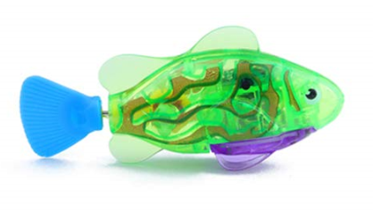 Katze Interaktive Elektrische Fische Spielzeug Wasser Katze Spielzeug für drinnen Spielen Schwimmen Roboter Fisch Spielzeug für Katze und Hund mit LED Licht Haustier Spielzeug: Grün