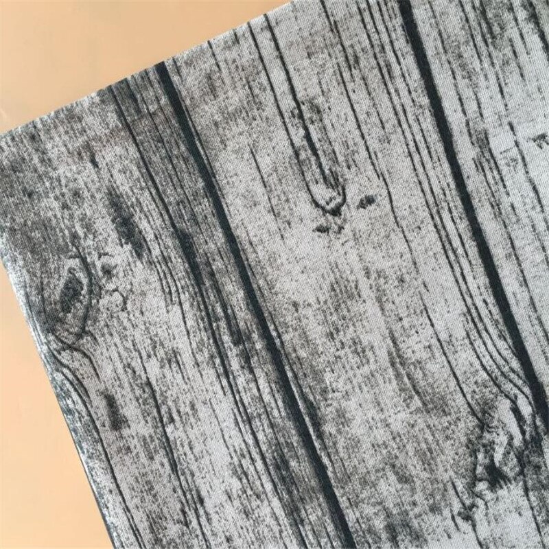 Wood Grain Printed Cotton Linen Fabric For Patchwork Handmade DIY Sewing Material For Tablecloth Pillowcover Photo Background