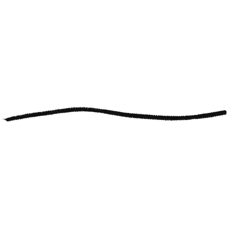 100 Pcs 30cm Black pipe cleaners