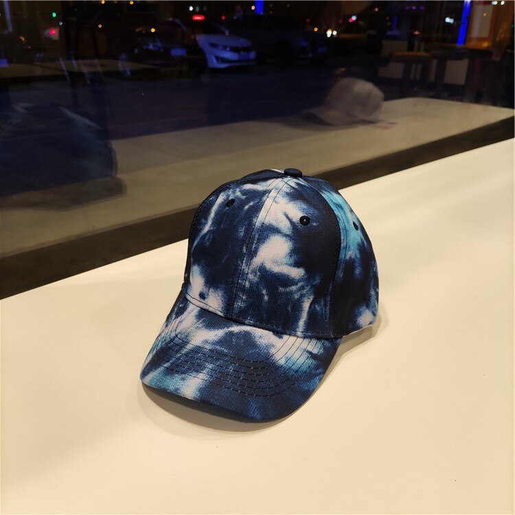 Tie Dye Graffiti Baseball Caps For Men Women&#39;s Kpop Multicolor Irregular Print Snapback Cap Outdoor Streetwear Sun Hat: 14