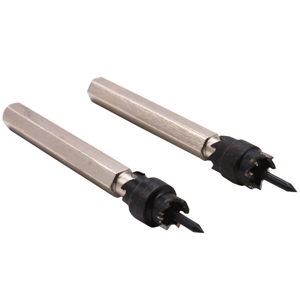 3/8 ''5/16 ''Puntlas Boor Cutter Double Side Carbide Getipt Roestvrij Metalen Gat Boor Centrum Voor tweemaal De Efficiëntie