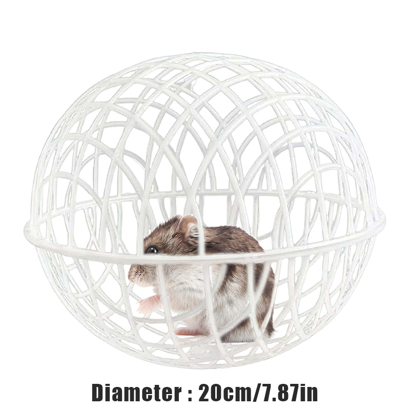 Pet Balls Cage For Outside, Ball-Shaped Pet Cage, Movable Plastic Mesh Pet Coops, Outdoor Rabbit Hutch: Dark Brown