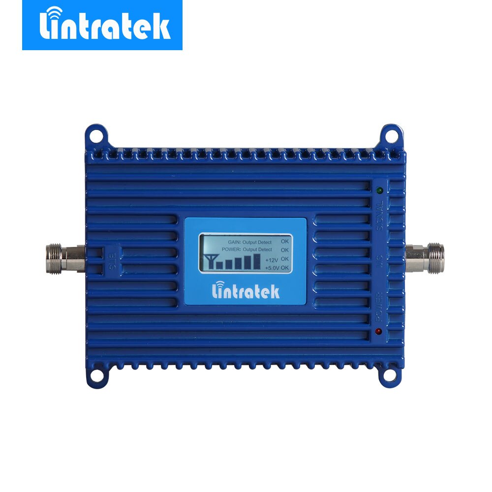 Lintratek – amplificateur de Signal GSM avec écran LCD, répéteur 900mhz, 70db, prix @