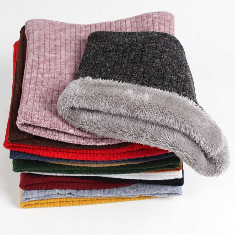 Bandana Winter Sjaal Voor Vrouwen Mannen Kids Unisex Dikke Wol Hals Sjaals Gebreide Ring Sjaal Voor Man En vrouw