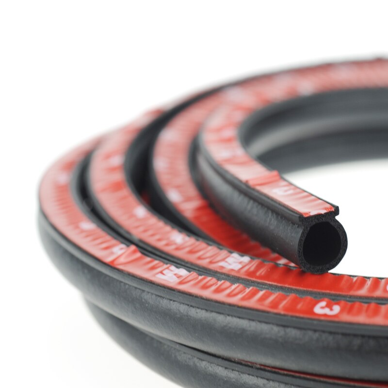 4 Meters Big D Small D Z P Type Waterproof Trim Sound Insulation Soundproof Weatherstrip EPDM auto rubber seal Strips