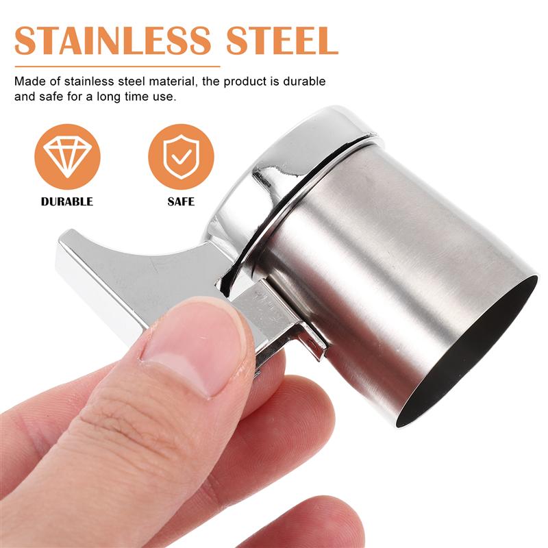 Roestvrijstalen Ketel Uitloop Waterketel Fluitje Nozzle Water Kokend Ketel Lound Whistling Onderdelen Accessoires
