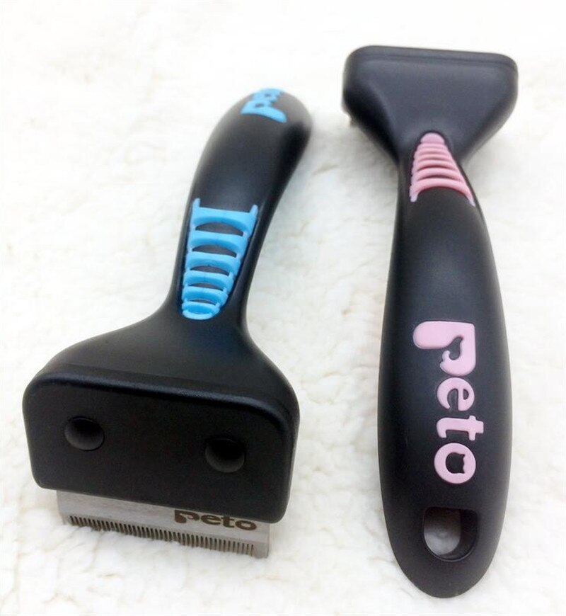 Pet Hond Kat Ontharing Borstel Kam Pet Grooming Gereedschap Cini Furmines Haar Verlies Trimmer Kam Voor Honden Katten