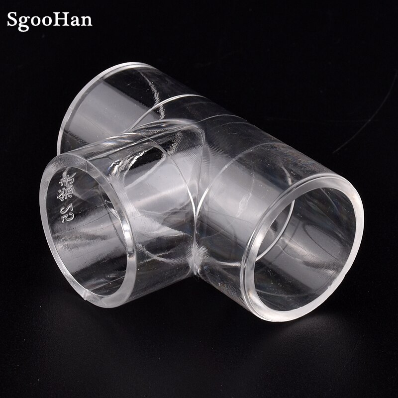 1pc Acryl Rohr Aquarium Aquarium Stecker Plexiglas Wasser Versorgung Rohr Ellenbogen Gelenke Garnelen Nano Wasser Panzer 3 Weg t Gelenke: Durchmesser 25mm(1pc) / Tee Verbinder