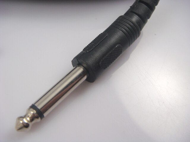 5 Metre Black Electric Bass Guitar Cable Audio Connection Guitar Cable Cord Guitar Amplifier Cable