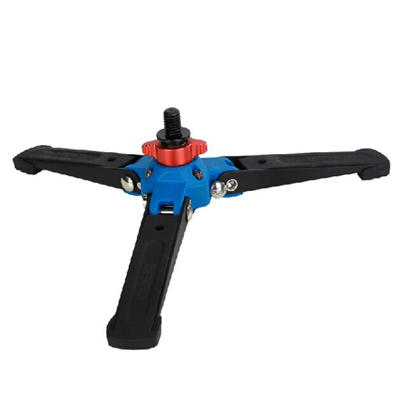 Monopode hydraulique universel avec vis à trois pieds, Base de Support pour appareil photo DSLR, caméscope, 3/8 pouces,