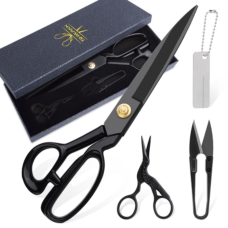 Professionele Dressmaking Pinking Craft Shears - Professionele RVS Zig Zag Serrated Schaar - voor Borduurwerk, Naaien, Dressmaking, Stof en Papier Snijden, Needlework en Bekleding - INPAY