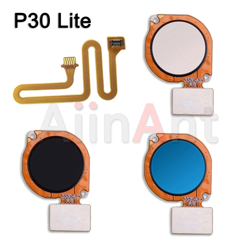 Câble flexible Original de capteur d'empreinte digitale de clé de bouton arrière à la maison pour Huawei P 10 20 30 P10 P20 P30 Lite