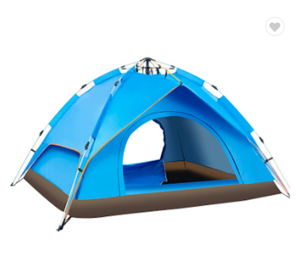 Two-person outdoor portable double-decker waterproof camping beach tent