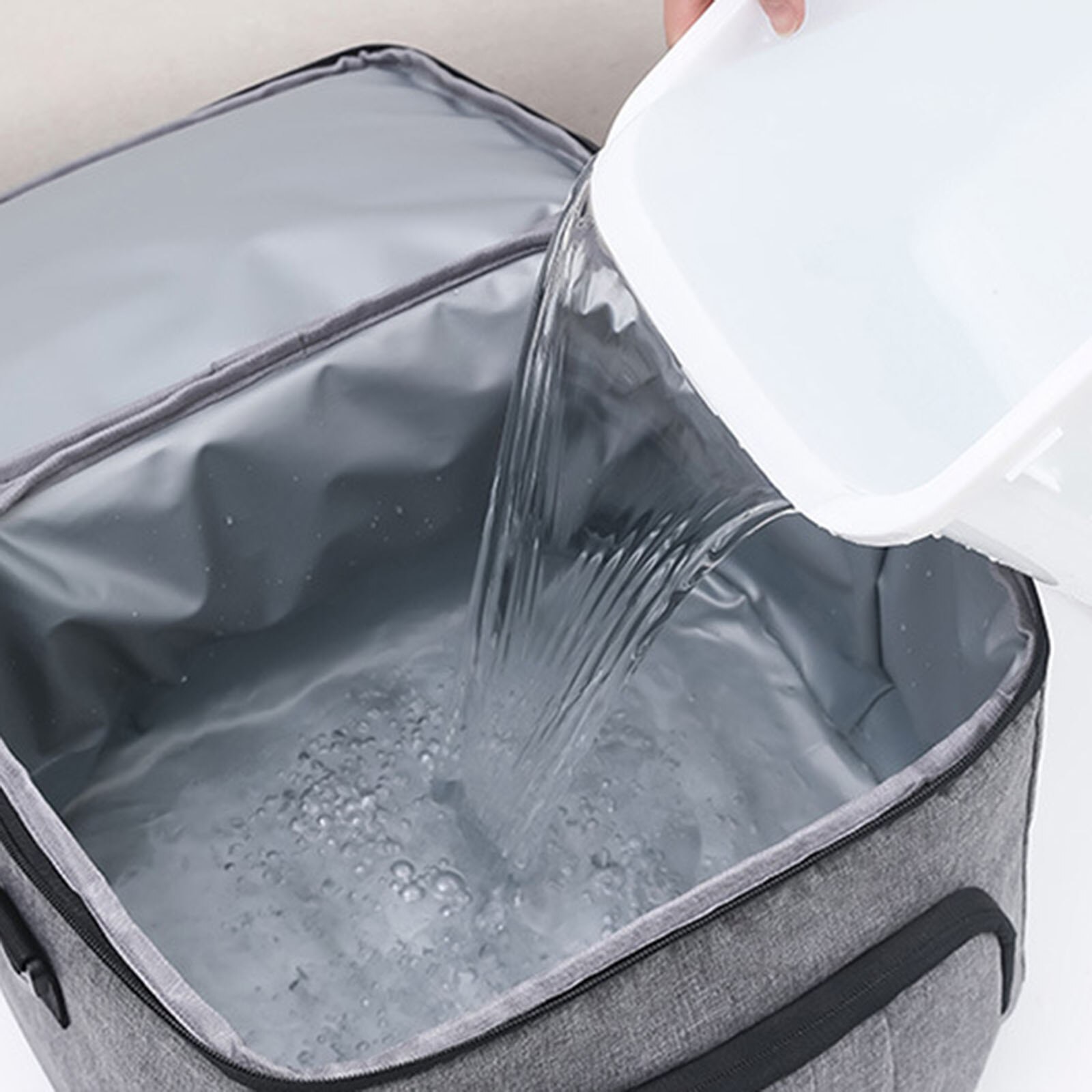 10L Soft Cooler Portable Bag Insulation Bags Cool Box Leakproof for Camping BBQ Family Outdoor Activities