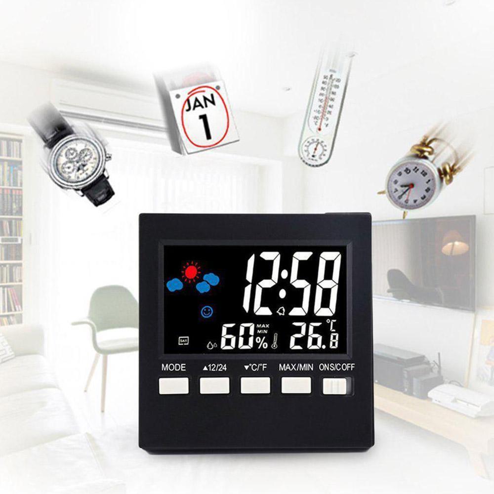 Digital Indoor Thermometer Hygrometer For Home Electronic Instrument Humidity operated Measuring Temperature Meter battery U9W3