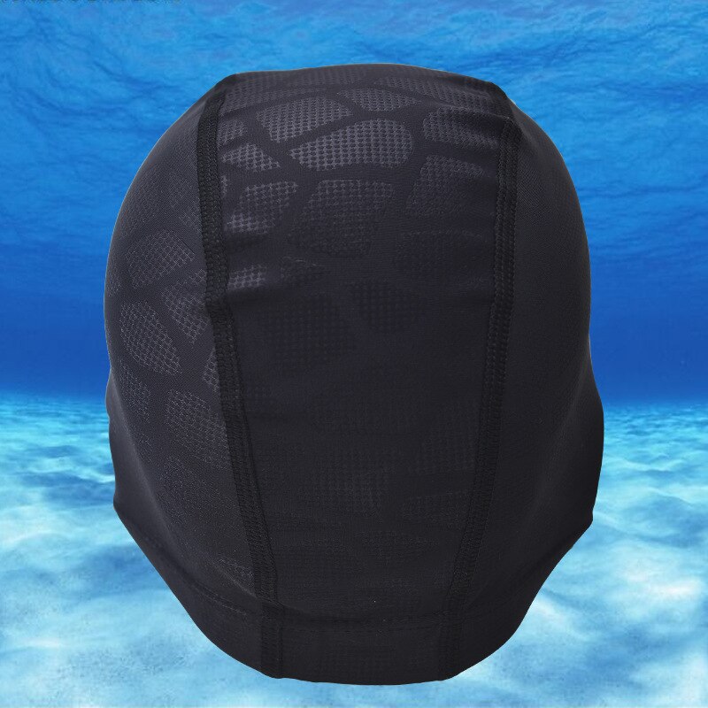 Bonnet de natation protéger les oreilles hommes chapeau élastique étanche sport natation piscine casquette adultes MS009