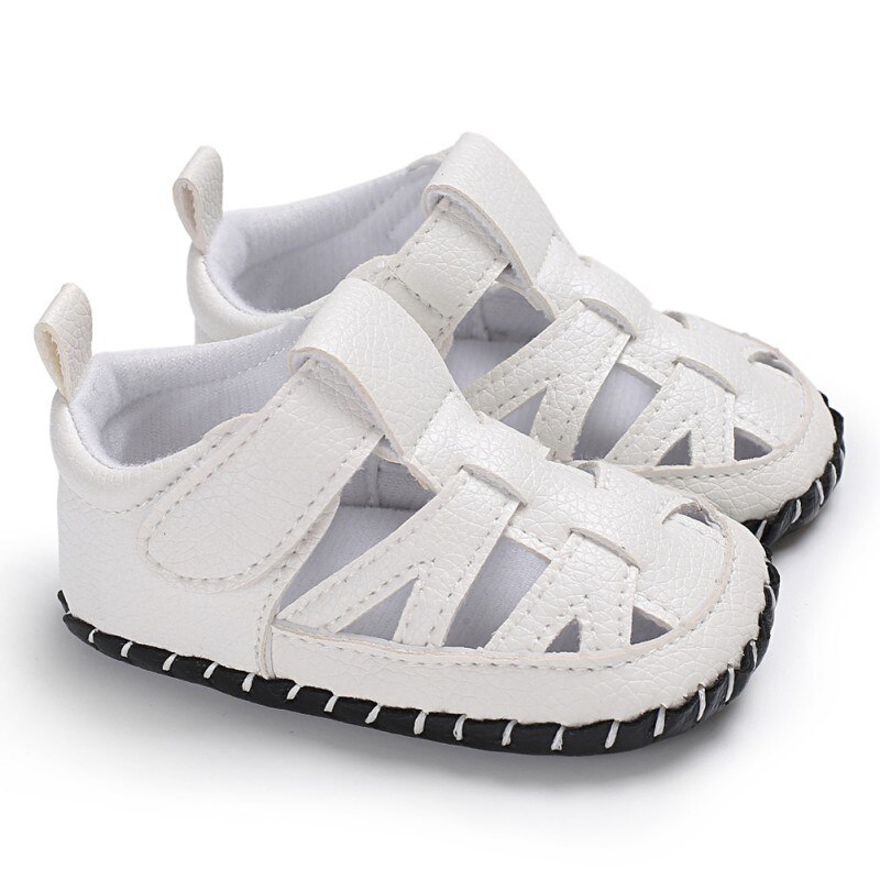 Sandales pour garçons et bébés | Sandales de plage respirantes pour l'été, à la: WHITE / 13-18 mois