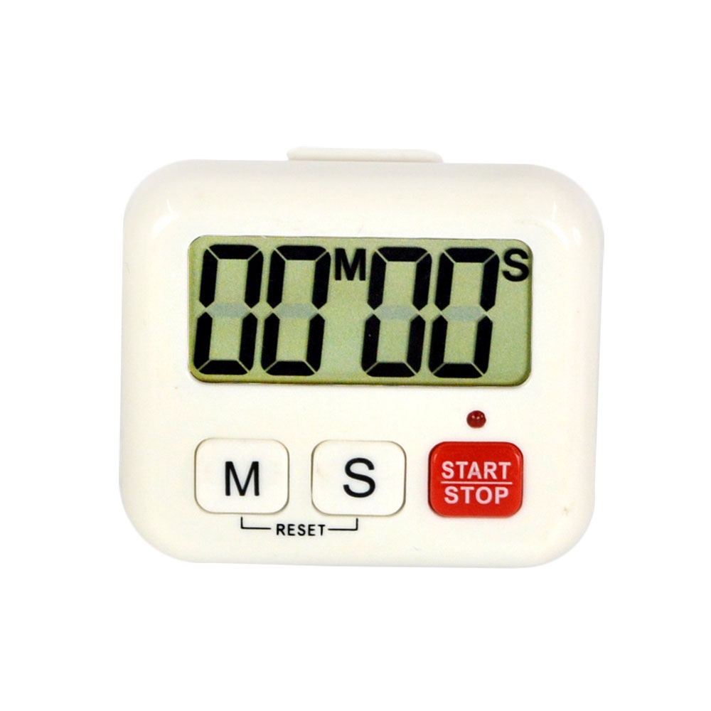Magnet Cooking 99 Minute Kitchen Egg Kit Study Shower Sound Alarm Clock Time Timer Digital LCD Sports School Countdown Stopwatch: Default Title