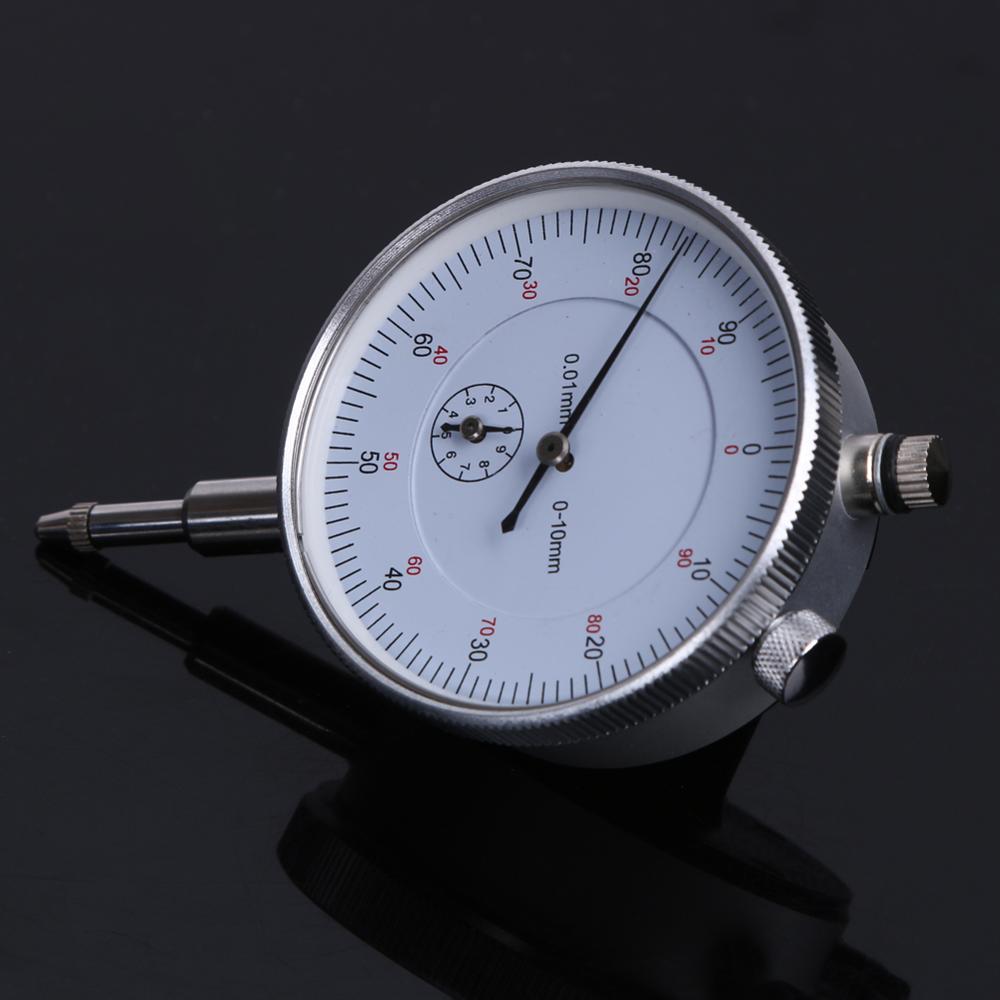 Præcisionsværktøj 0.01mm nøjagtighedsmåler instrumentindikatormåler 0-10mm meter præcis 0.01mm opløsningsindikator