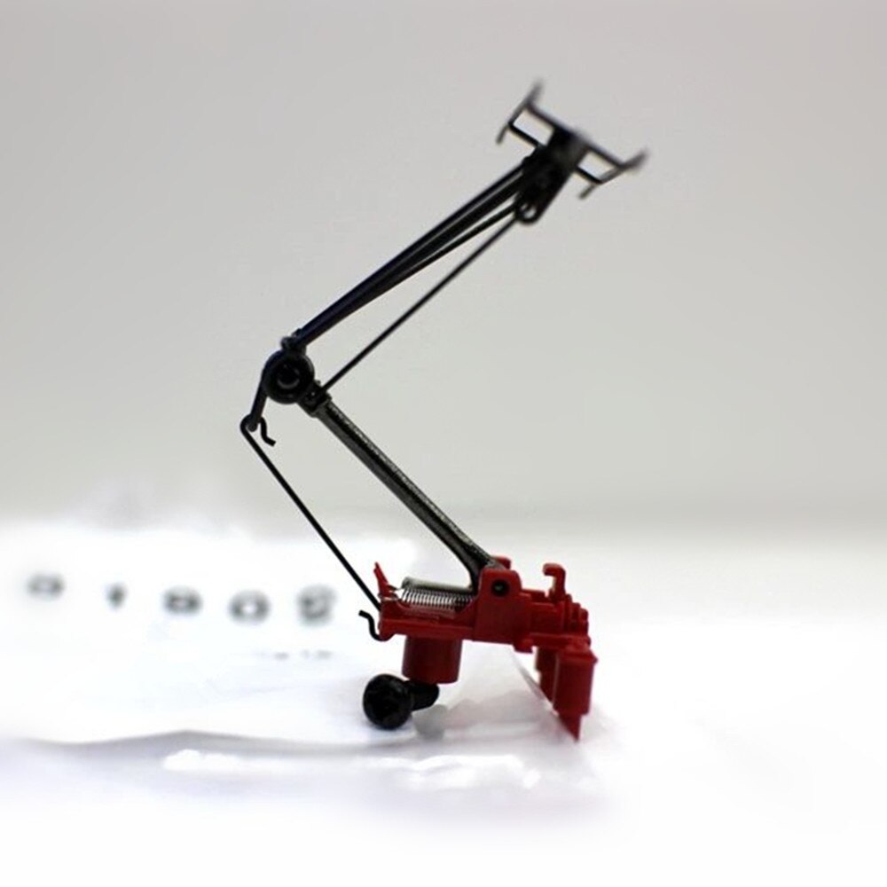 Alloy Arm Pantograph HO Model Train 1:87 Scale Bow Electric Traction Antenna Part Model Railway Layout 1pc