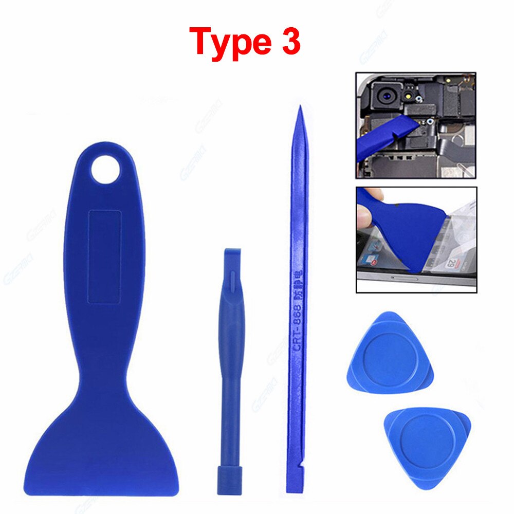 GZERMA Pry Spudger Kit Disassembly Shovel Cell Phone Opening Repair Tools Set For iPhone Samsung Repair Battery Removal Tool Kit