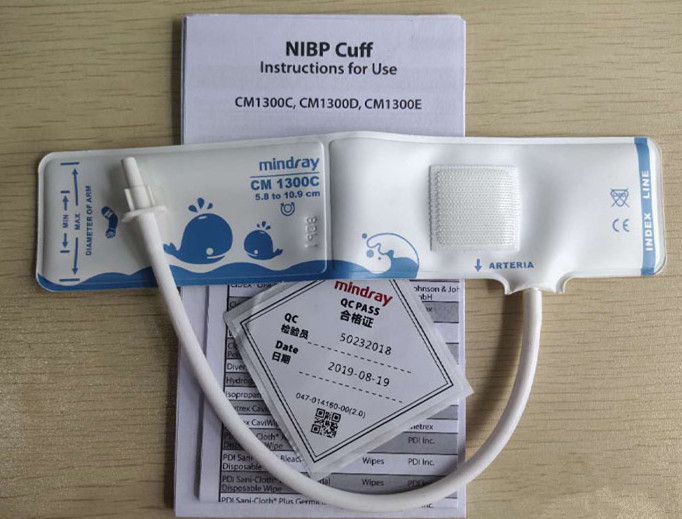 Mindray original authentic CM1300C 5.8cm to 10.9cm reusable neonatal blood pressure cuff