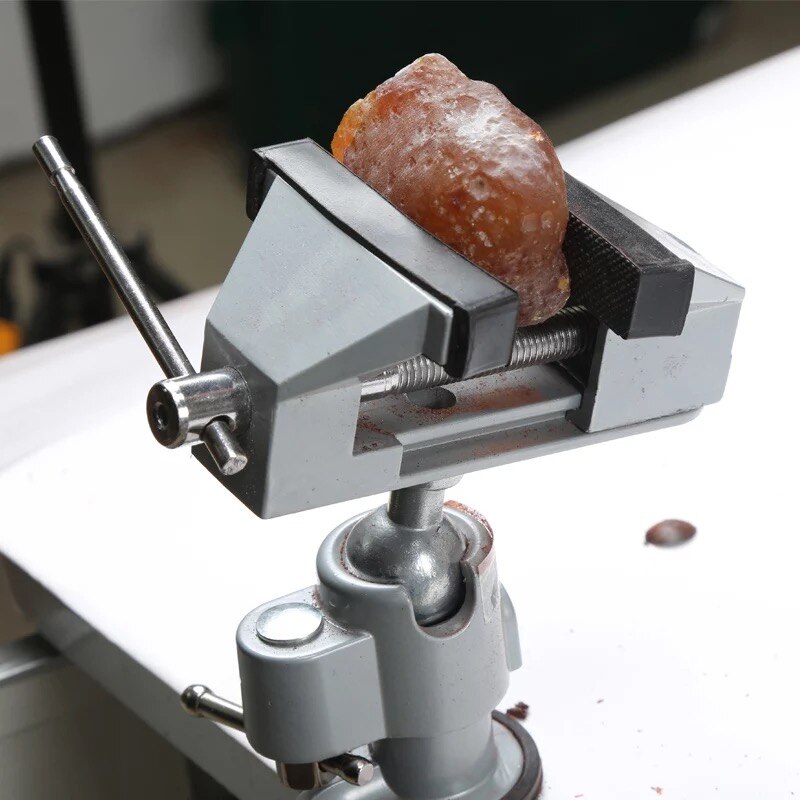 360 degree rotation aluminum alloy universal table vise table vise fixed vise