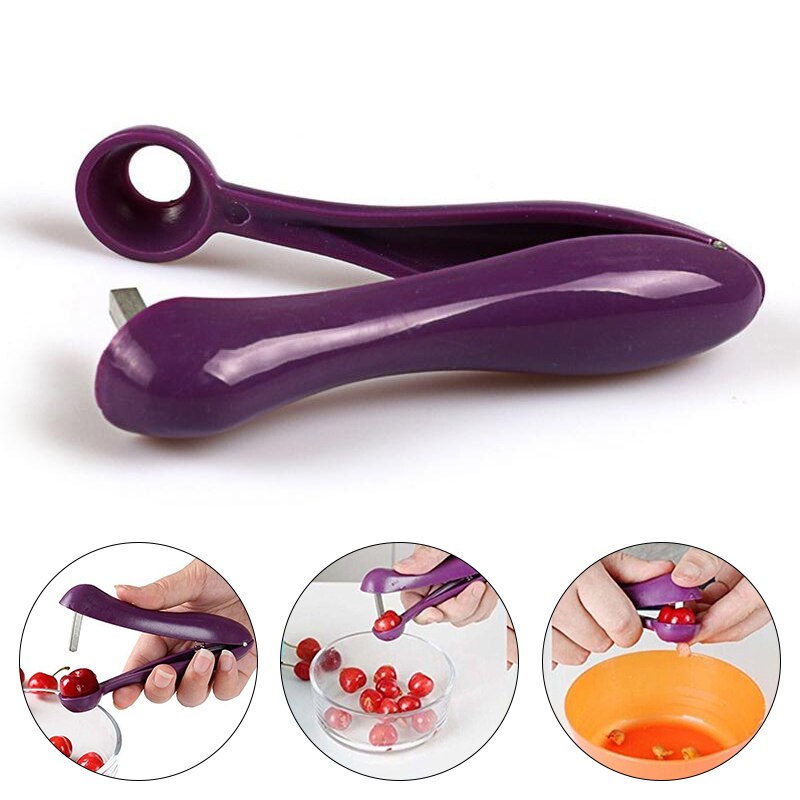 Keuken fruit groente gereedschap 1 st. kers fruit olijf kern verwijderen pit tool zaad gadget ontpitter ontpitter ontpitter