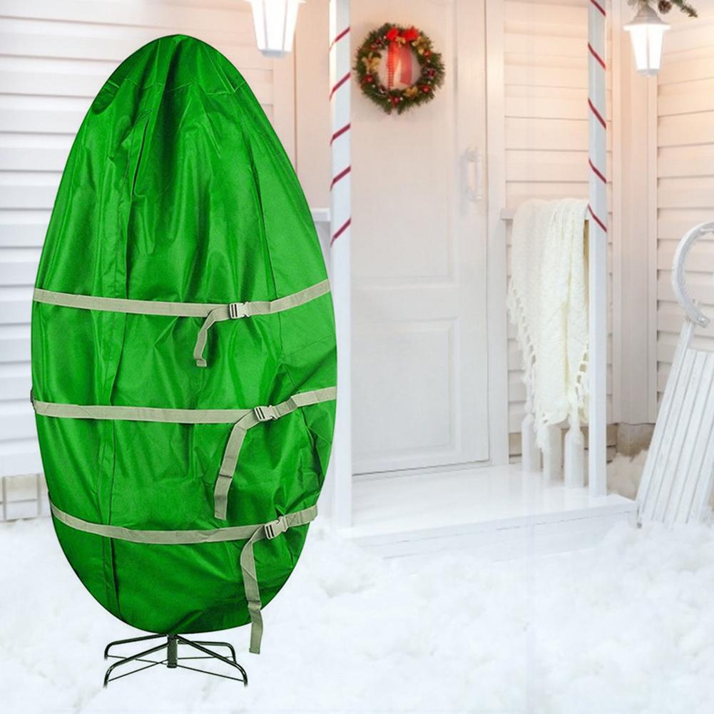 3 Sizes Upright Christmas Tree Storage Bag Tree Storage Case Christmas Storage Container with Handles and Sleek Zipper
