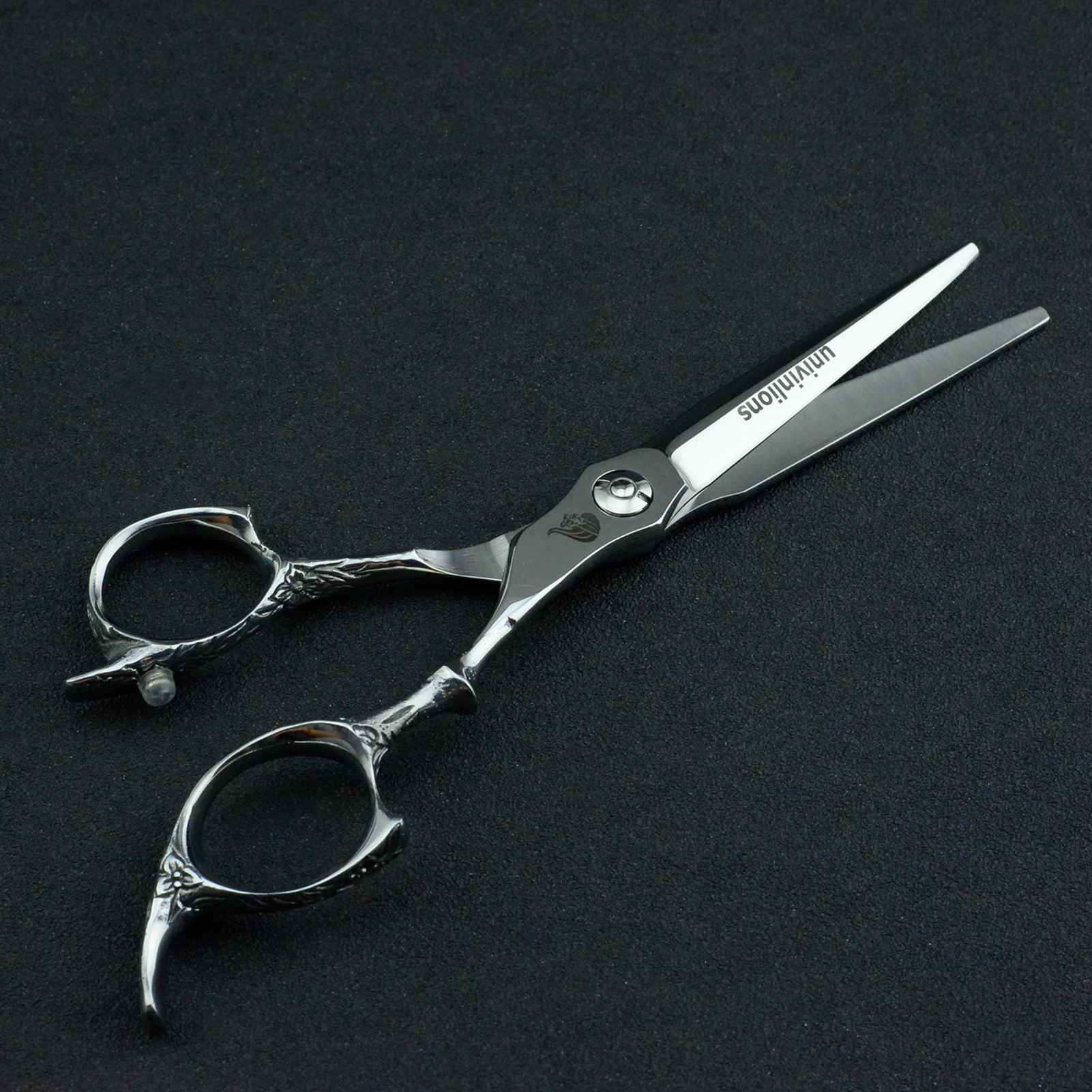 Univinlions 6" Cutting Scissors Hair Hairdressing Scissors Kit Barber Accessories Hair Thinning Tools Hair Trimmer