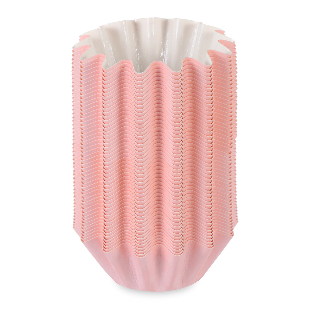 Bandeja para vela de cera a prueba de fugas, calentador multifunción de fusión, forros reutilizables y duraderos, 50 Uds., novedad: Pink