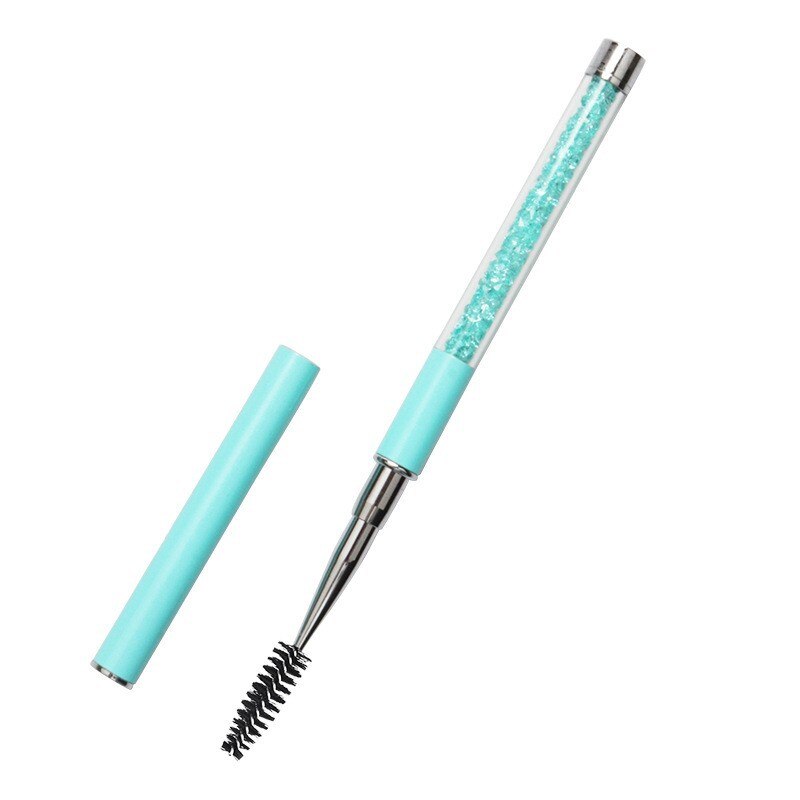 Eyelash Brush Reusable Spoolie Micro Eyebrow Lash Brush Extension Supplies Mascara Wand Applicator Makeup Lash Eyelash Brushes: Pink