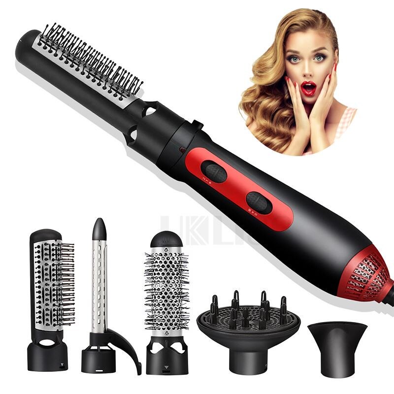 3 In 1 Föhn Borstel Multifunctionele Hete Lucht Borstel Stijltang Air Brush Culing Ijzer Air Brush haar Styler Tool