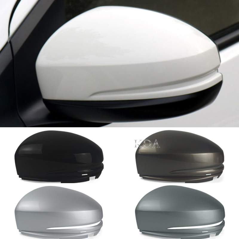 Auto Side Rear View Mirror Cover Shell Cap Housing Replacement For Honda Fit Jazz GK5