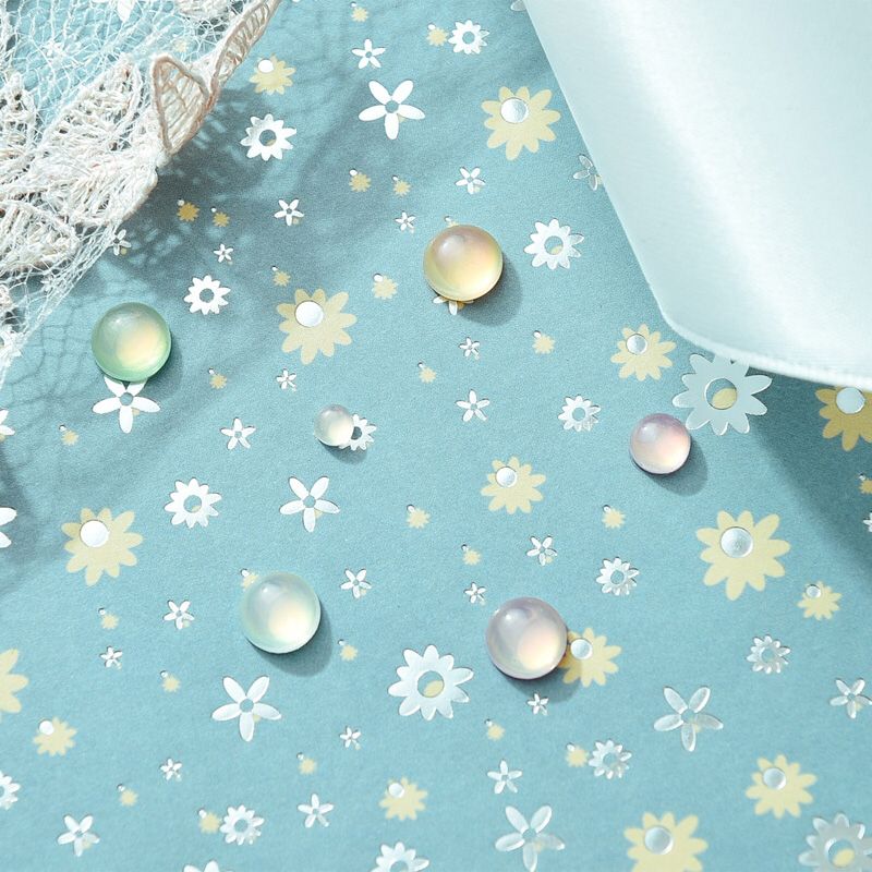 YPP CRAFT Transparent Clear Stone Stickers for Scrapbooking DIY Crafts Card Making