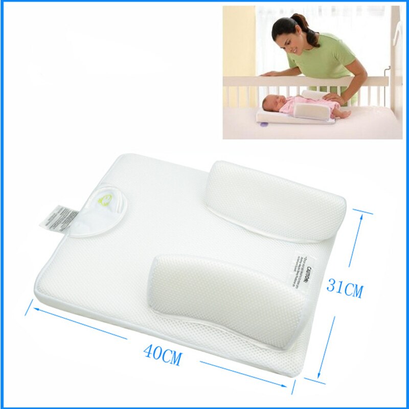 Comfortable Cotton Anti-roll Pillow Sleeping Bed Newborn Positioner Babies Sleep Safely Child Head Fixation Positioner Pillow