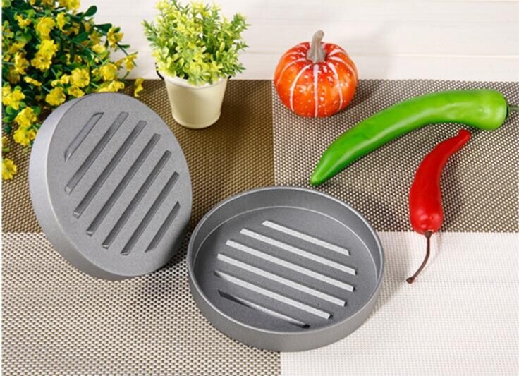 1 PC DIY Imprensa Hambúrguer Rissóis Fabricante de Moldes Fazendo Hambúrgueres Rissóis de Hambúrguer Patty Imprensa Hambúrguer de Carne Cozinha Cozinhar Ferramenta LB 506