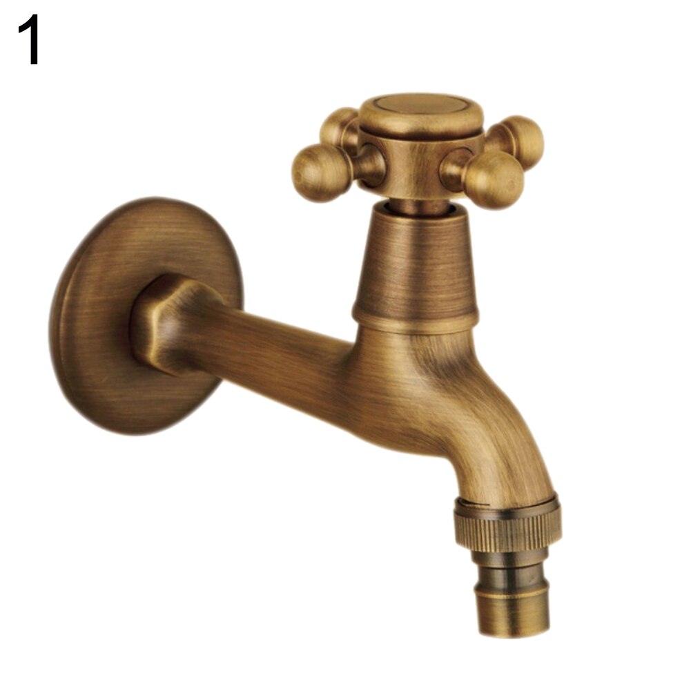 Antike Messing Kupfer Wand Montiert Wasserhahn Was... – Vicedeal