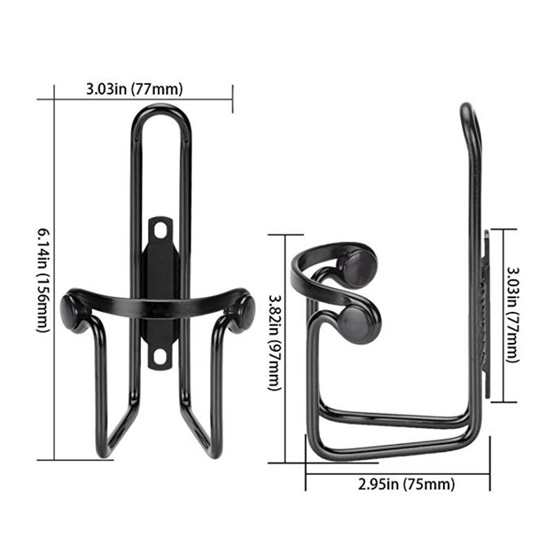 Soporte de botella de agua de bicicleta aleación de aluminio bicicleta de montaña soporte de jaula bicicleta accesorios portabotellas de agua