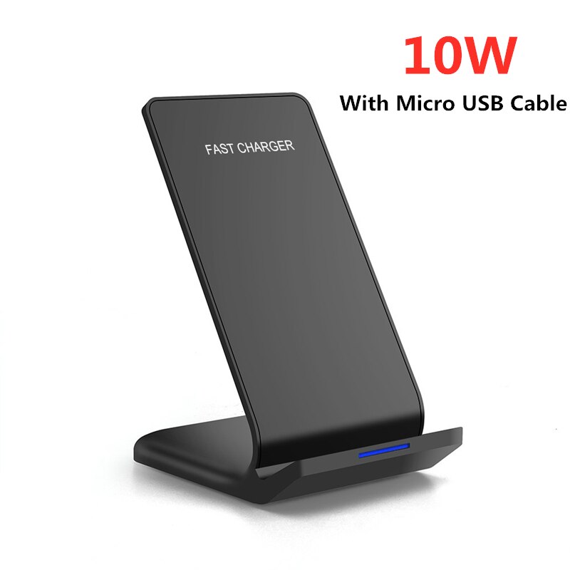 20W Qi Wireless Charger Stand Voor Iphone 12 11 Pro X Xs Max Xr 8 Samsung S21 S20 Note 20 Snel Opladen Dock Station Telefoon Houder: Style B 10W